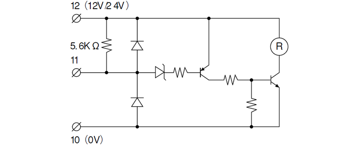 入力回路(時限なしタイプ EA1-12A1/EA1-24A1)