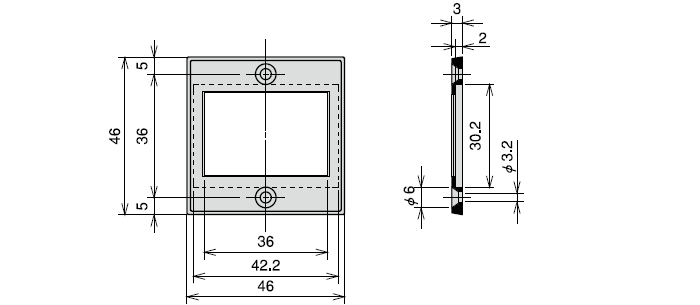 CB-14 AC-NEA4用取付け枠