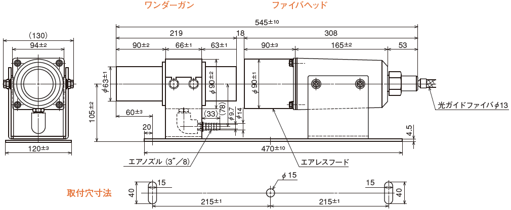 ワンダーガンタイプ(代表例:FHM-311W)